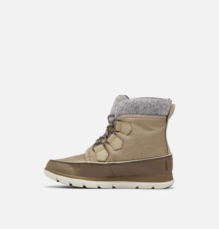 Botas Nieve Sorel Mujer - ™ Explorer Carnival Bajas Kaki - 07645-BXTN